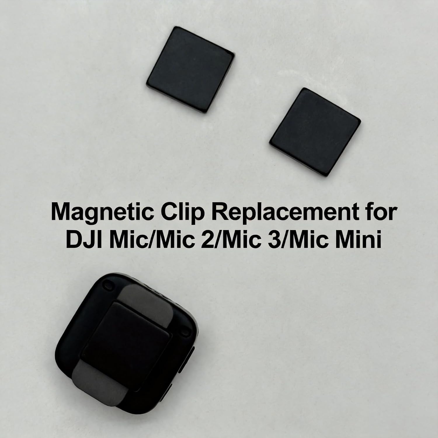Detalle de CharLok DJI Mic/Mic 2/Mic 3/Mic Mini用 磁気クリップ交換用ネオジム磁石 2個セット