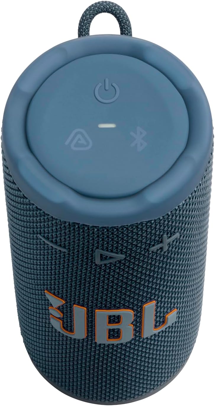 Detalle 2 de JBL Grip Kompakter Bluetooth-Lautsprecher – Pro Sound, AI Boost, IP68, Umgebungslicht und Auracast