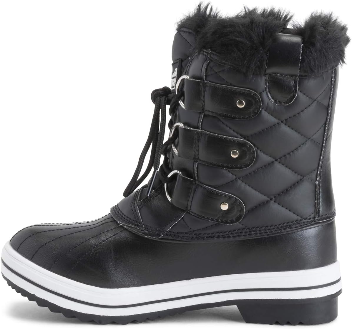 Detalle de Polar Bottes hiver matelassées canard, fourrure