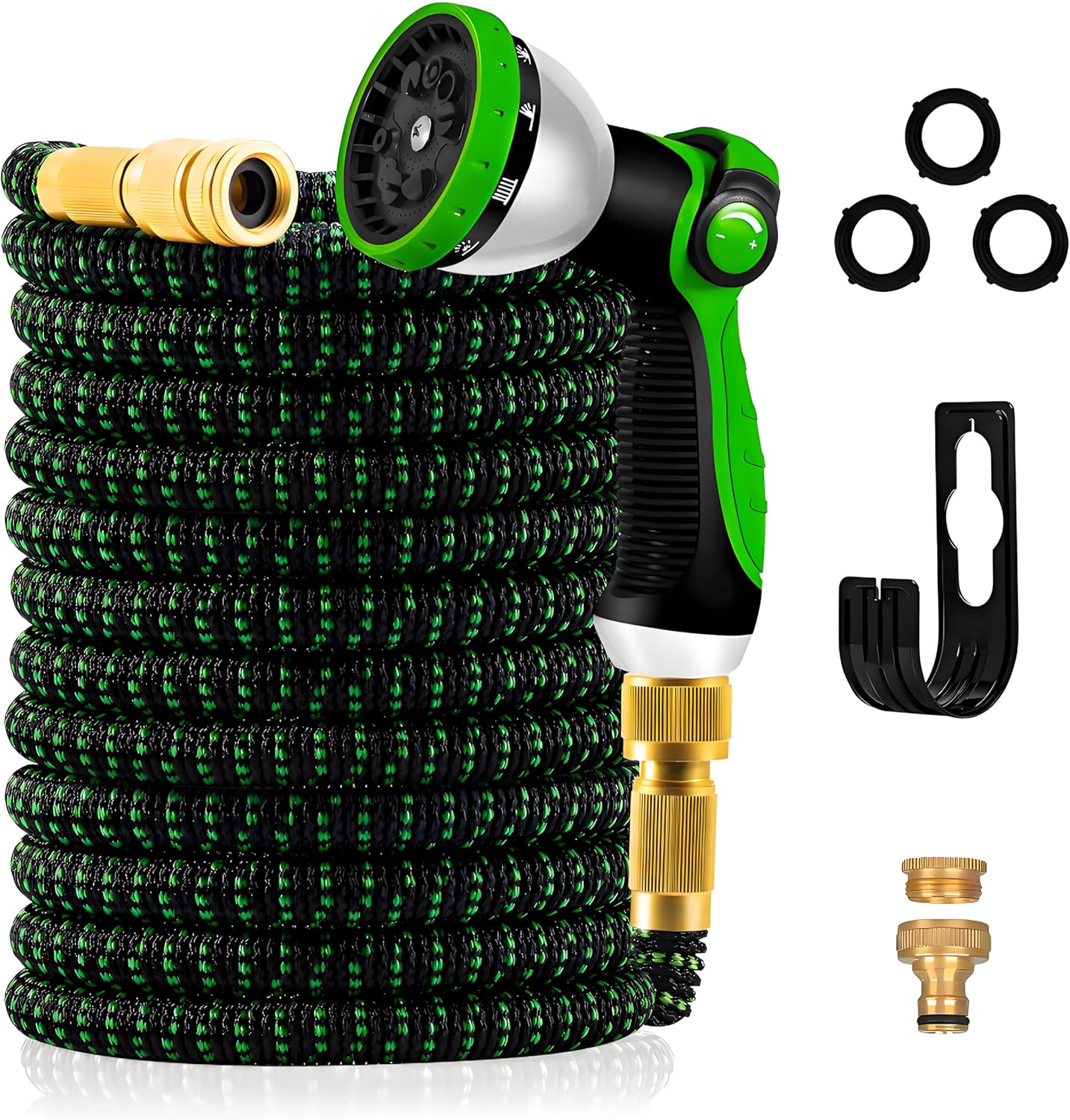 Detalle de Yofidra 100FT Expandable Hose Pipe with 10-Pattern Spray Gun