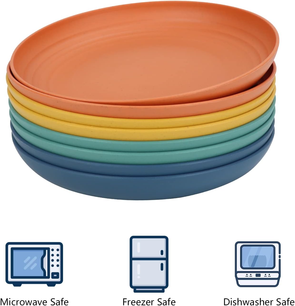 Thumbnail 5 de Homienly Deep Dinner Plates 11 inch 🍽