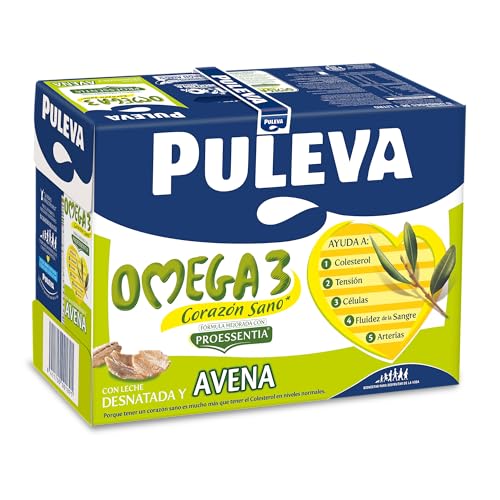 Thumbnail 5 de Puleva Omega 3 Leche con Avena (pack 6 x 1 l) para apoyar el corazón y el colesterol