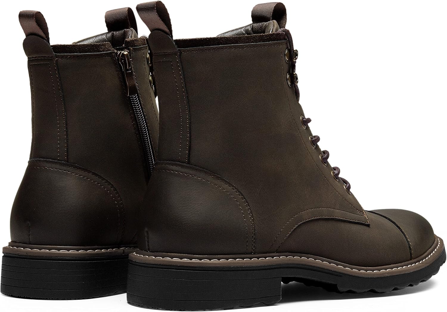 Thumbnail 6 de VOSTEY Herren Winterschuhe Motorrad-Casual: Chelsea-Boots mit durchgehendem Seitenreißverschluss