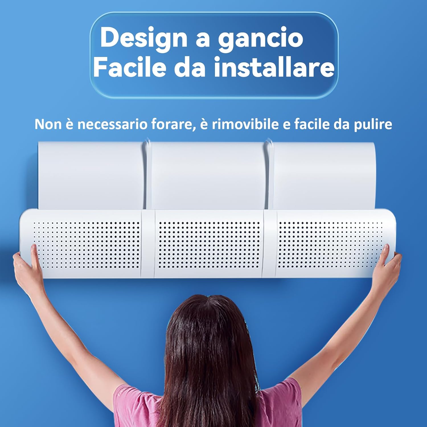 Thumbnail 3 de Deflettore Condizionatore Universale a Parete – Regolabile e Facile da Installare