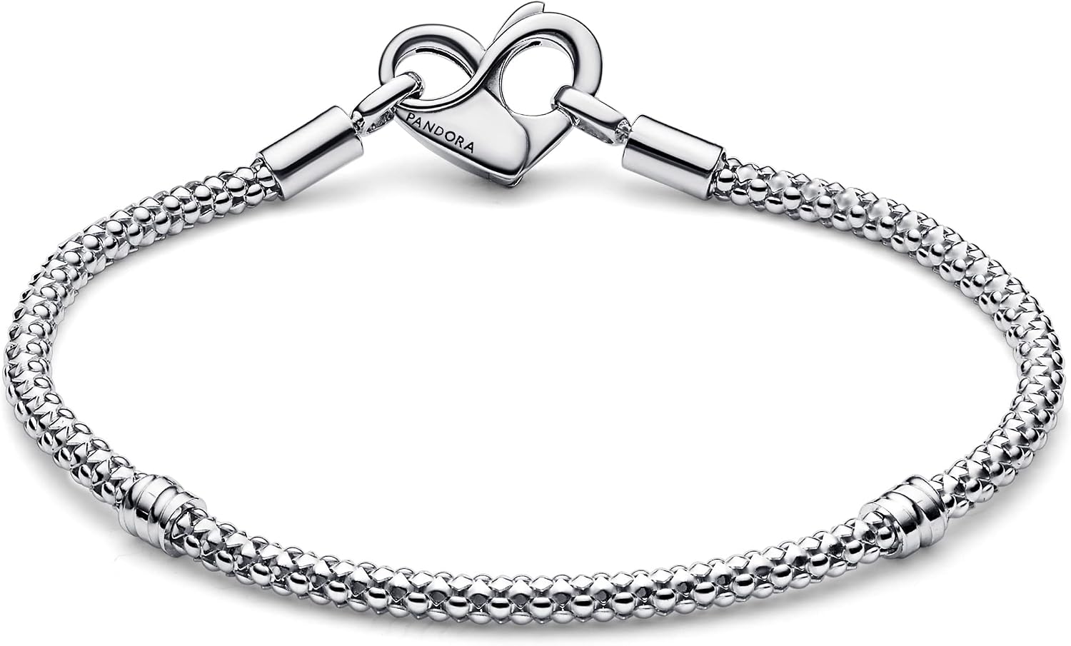 Detalle 2 de Pandora Moments Nietenketten-Armband 18 cm