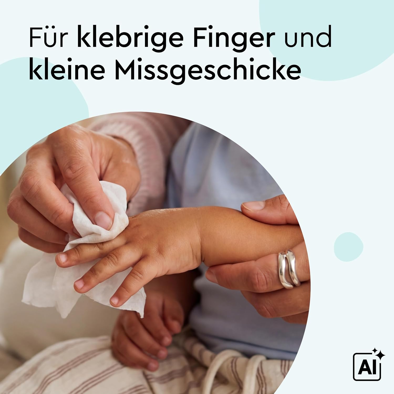 Thumbnail 4 de LILLYDOO Feuchttücher Gesicht & Hände – 160 Stück (8 x 20), plastikfrei, parfümfrei, vegan, dermatologisch getestet