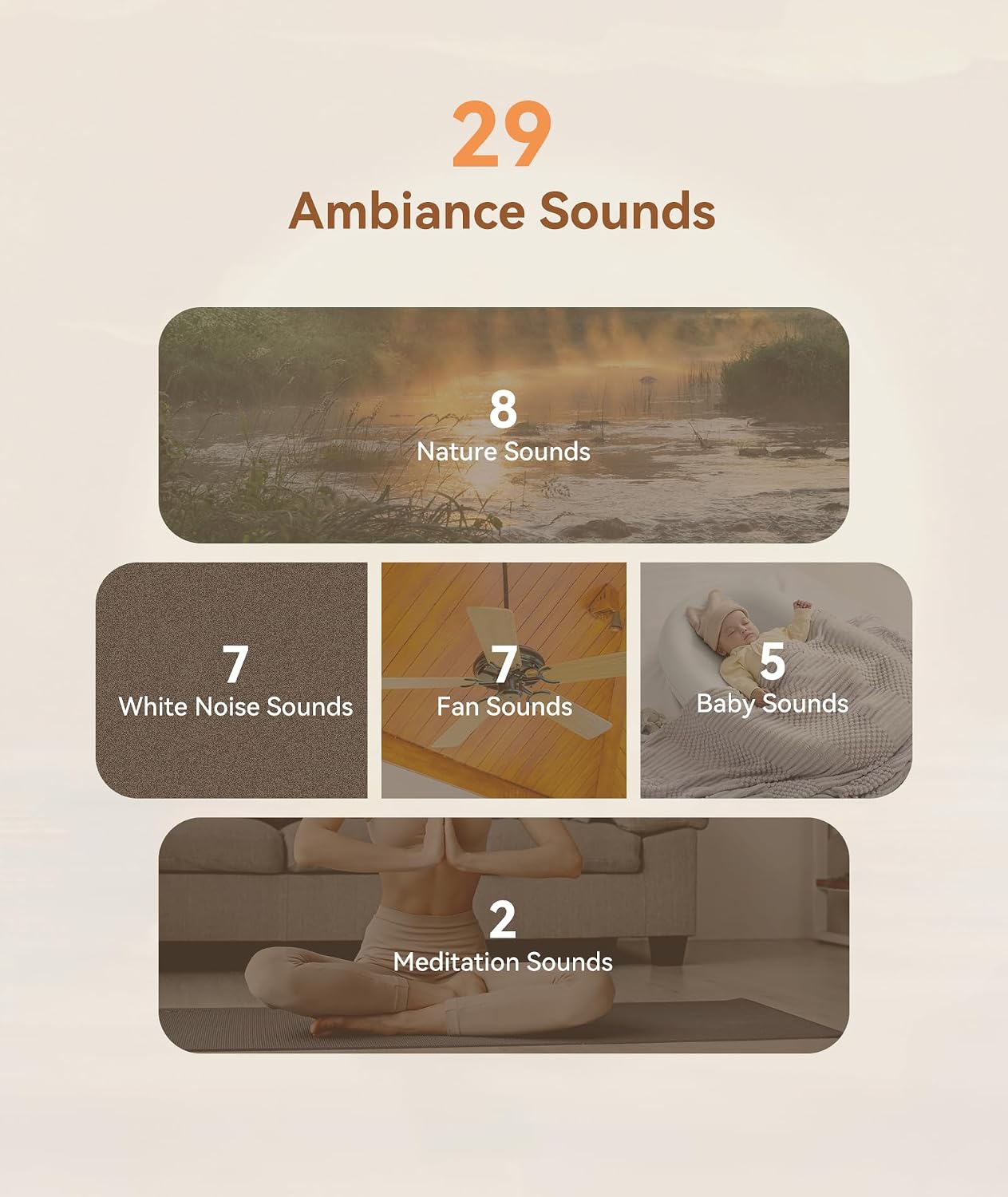 Thumbnail 2 de Dreamegg white noise machine for adults