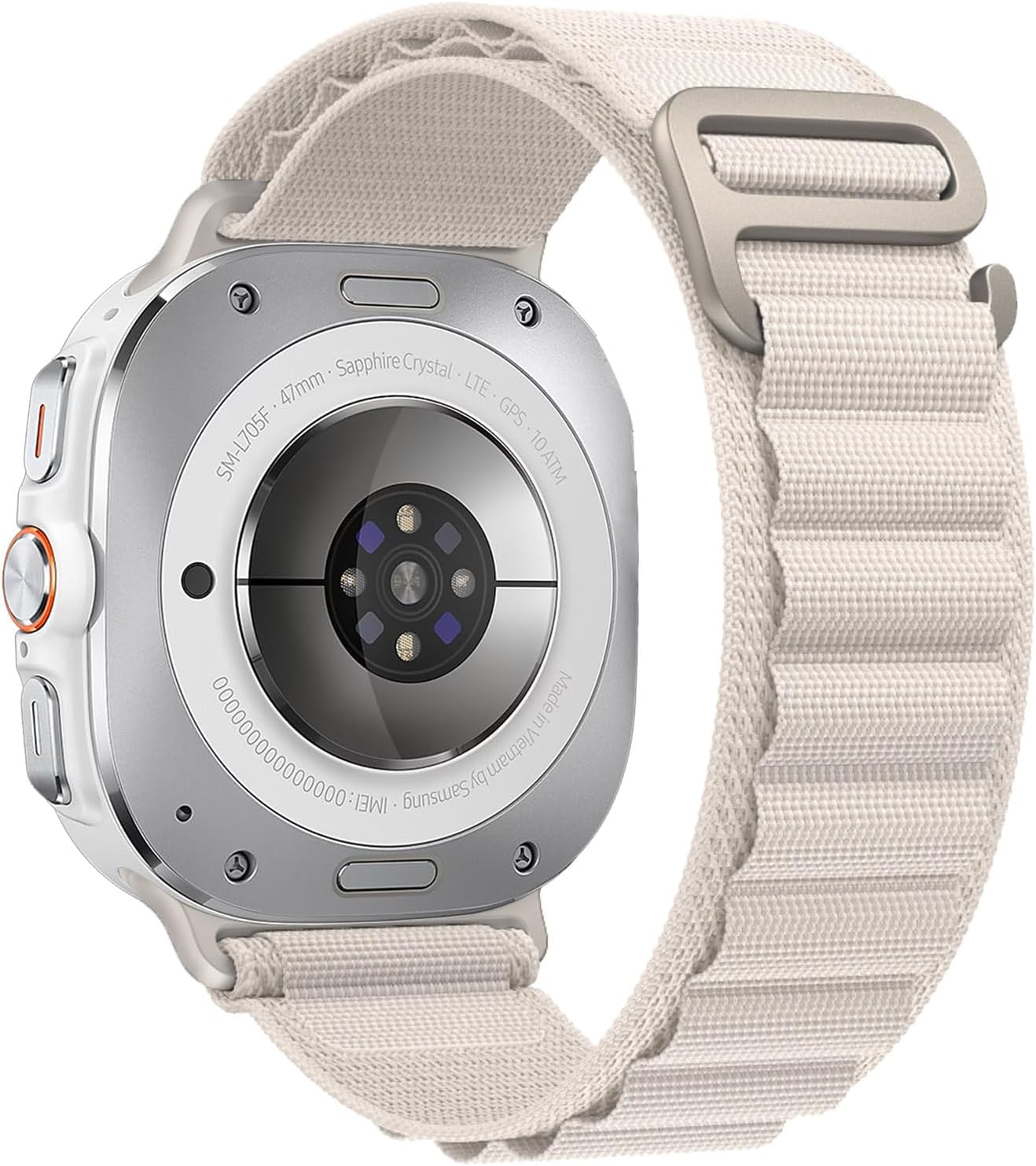 Detalle de DMVEIMAL Nylon Band for Samsung Galaxy Watch Ultra 47mm