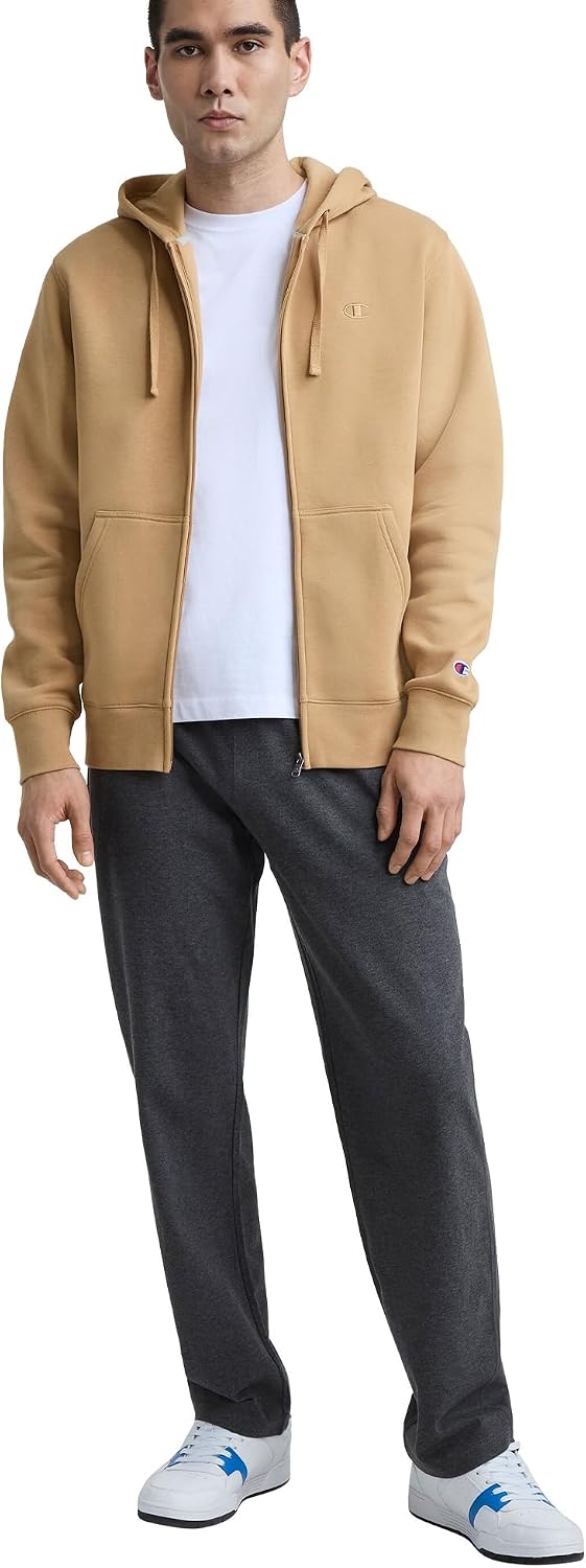 Detalle de Champion Men's Open-Bottom Lounge Pants, Standard Fit