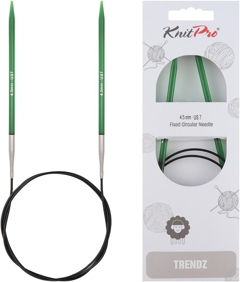 Detalle de KnitPro okrągłe druty na żyłce 4,50 mm, 60 cm, wielokolorowe
