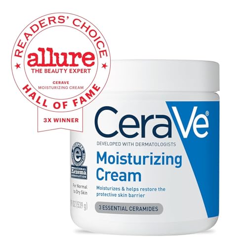 Detalle 2 de CeraVe Moisturizing Cream: Face & Body Moisturizer for Dry Skin, 19oz