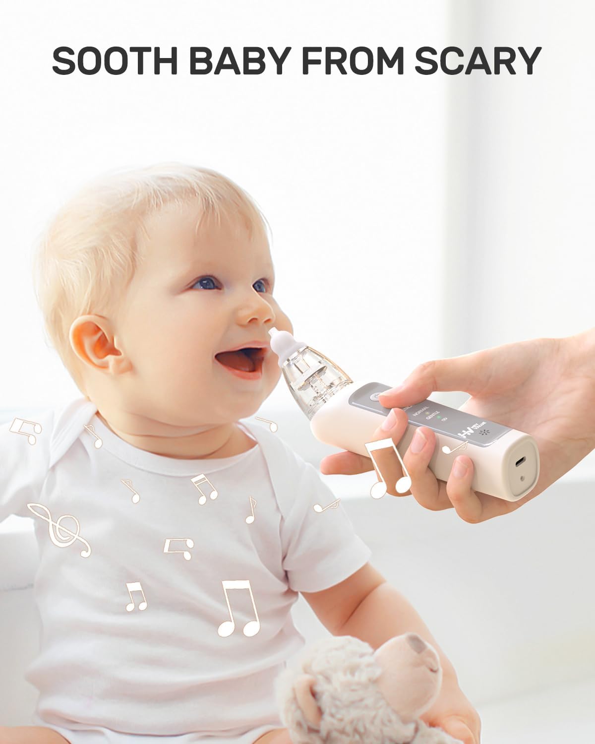 Thumbnail 1 de Electric Nasal Aspirator for Baby with 3 Silicone Tips