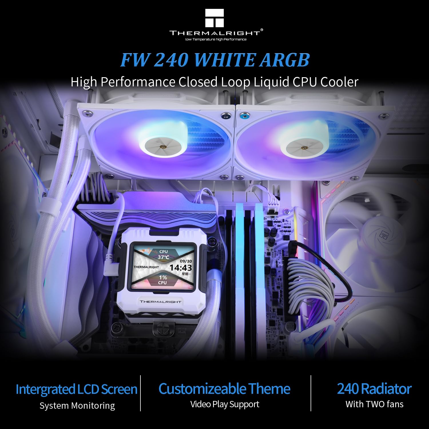 Detalle 2 de Thermalright CPU Water Cooler FW240