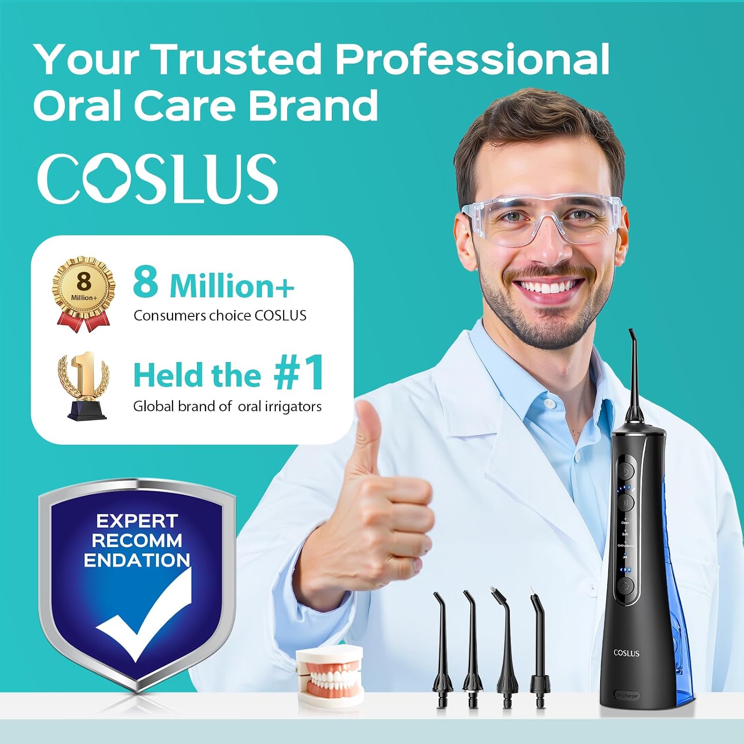 Thumbnail 5 de COSLUS Cordless Water Flosser 20 Levels