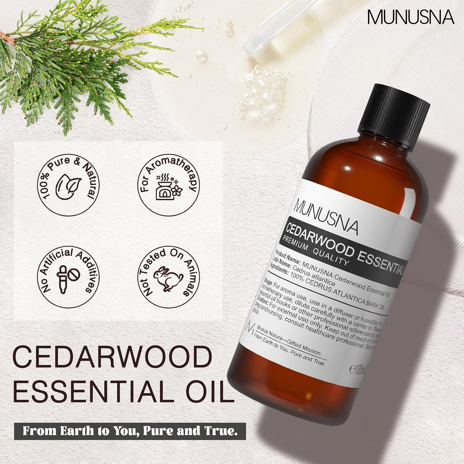 Thumbnail 2 de MUNUSNA Cedarwood Essential Oil
