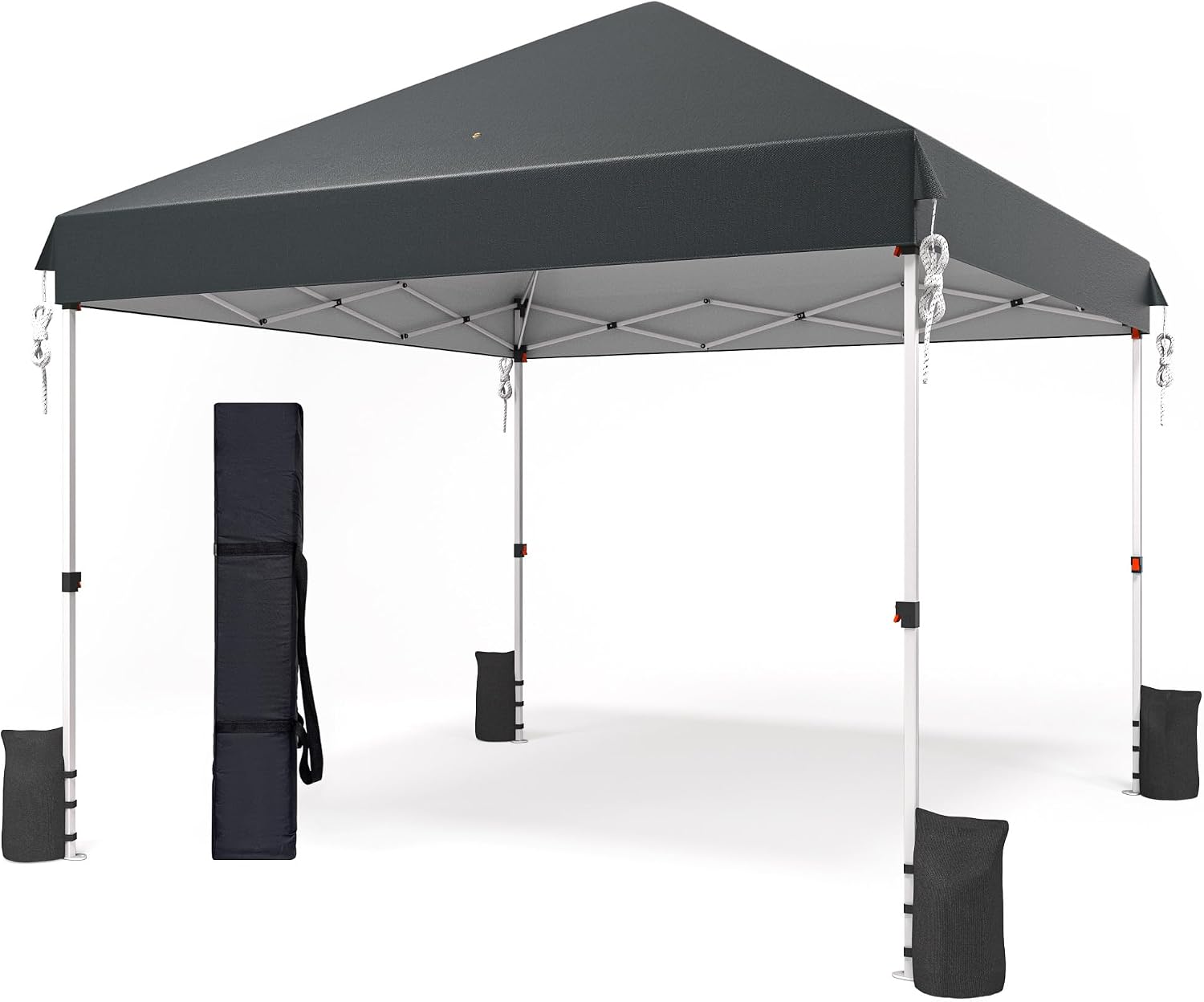 Detalle de RELAX FIELD OTT-001GR paviljong 3 x 3 m med vattentätt tak och UV-skydd