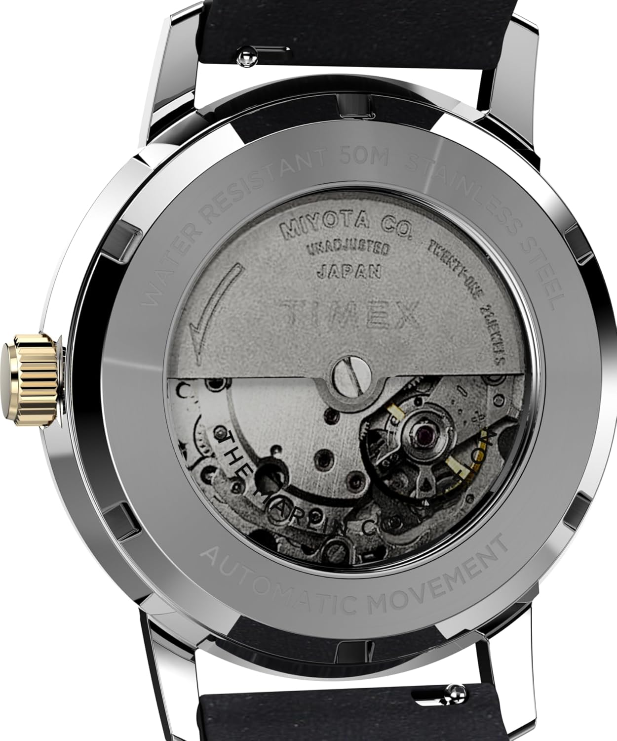 Thumbnail 3 de Timex Marlin Automatic ⌚ Reloj de 40 mm, cuero negro
