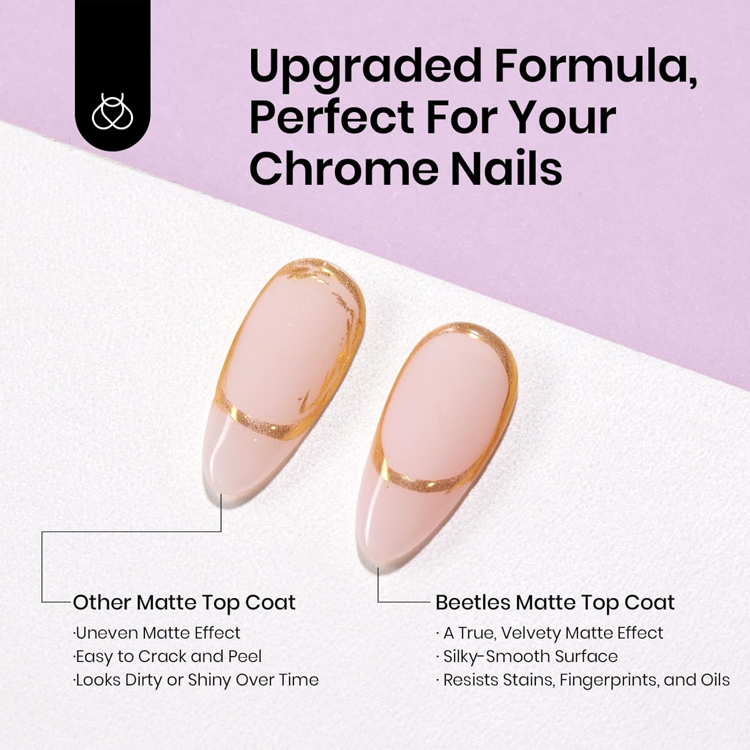 Thumbnail 2 de Beetles Matte Gel Top Coat 15 ml 💅