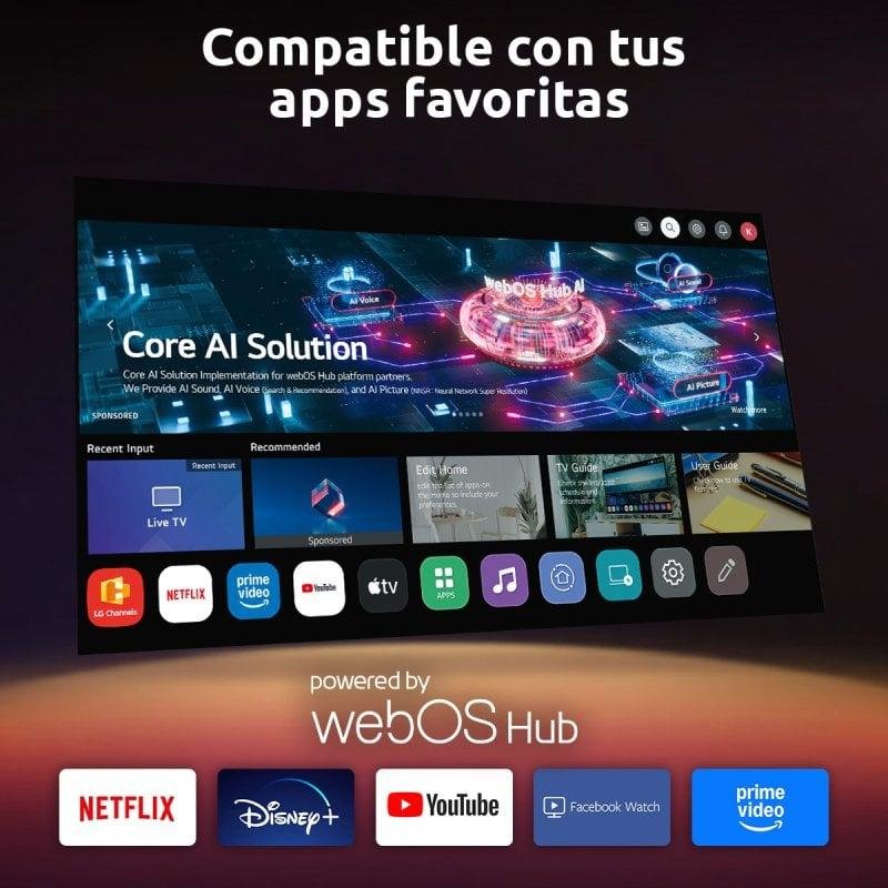 Detalle de Nilait Luxe 50UD8004SWOS QLED 4K Smart TV