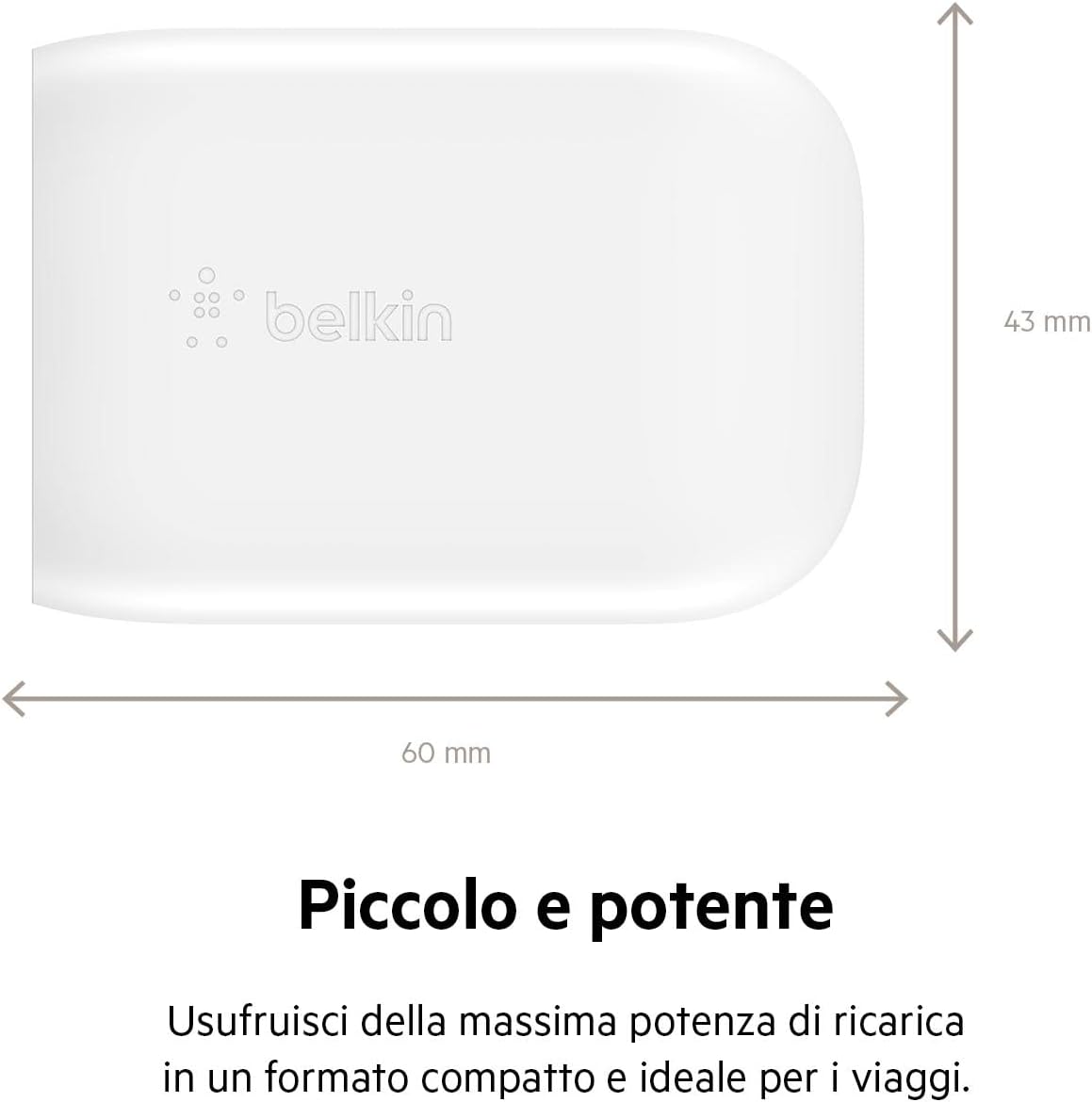 Thumbnail 5 de Belkin Caricabatterie da parete USB-C PPS 30W