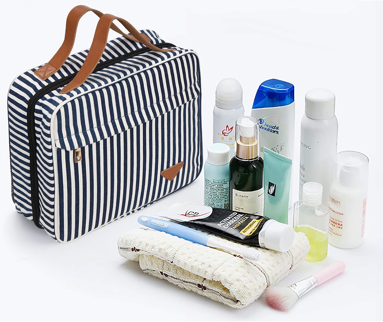 Thumbnail 5 de Wash Bags, Toiletry Bag with Hanging Hook – Large Capacity Travel Cosmetic Case