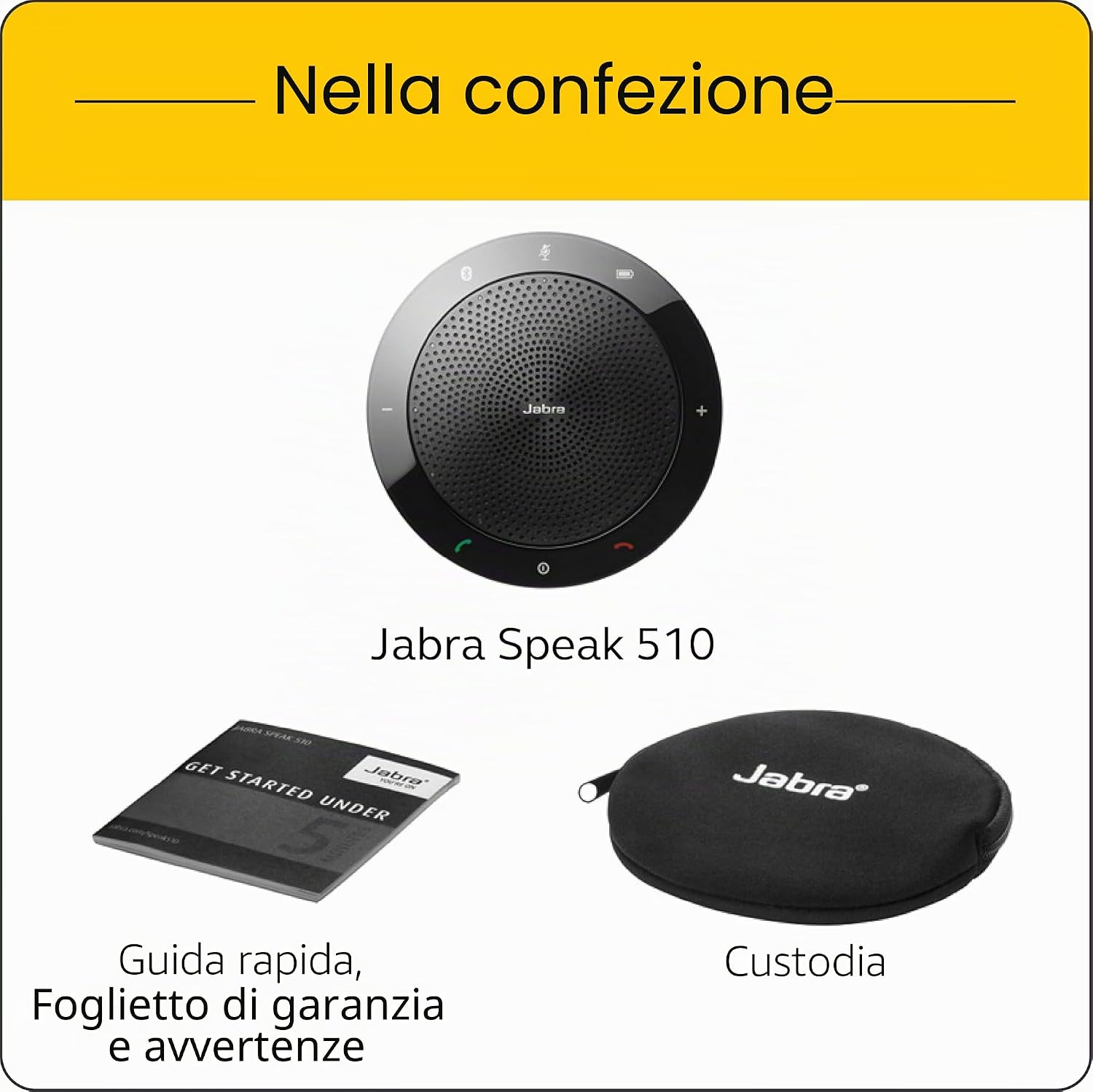 Thumbnail 5 de Jabra Speak 510 MS vivavoce 4 persone