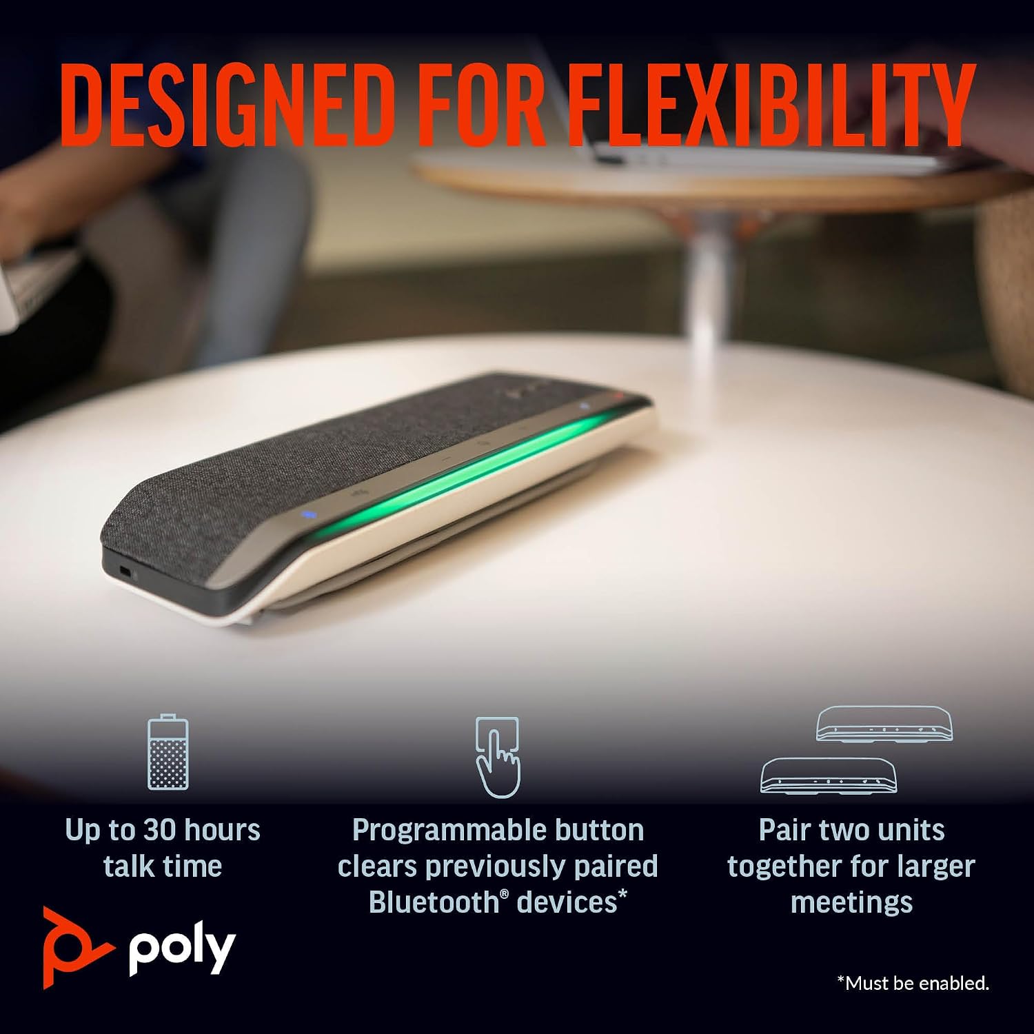 Thumbnail 4 de POLY Sync 40+ haut-parleur intelligent 30 heures