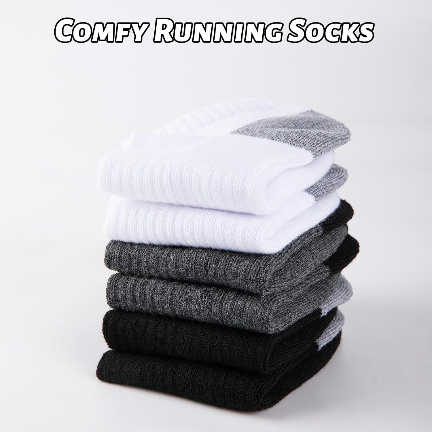 Thumbnail 4 de eallco 10 Pairs Men’s Ankle Socks (Low Cut, Cushioned & Breathable)