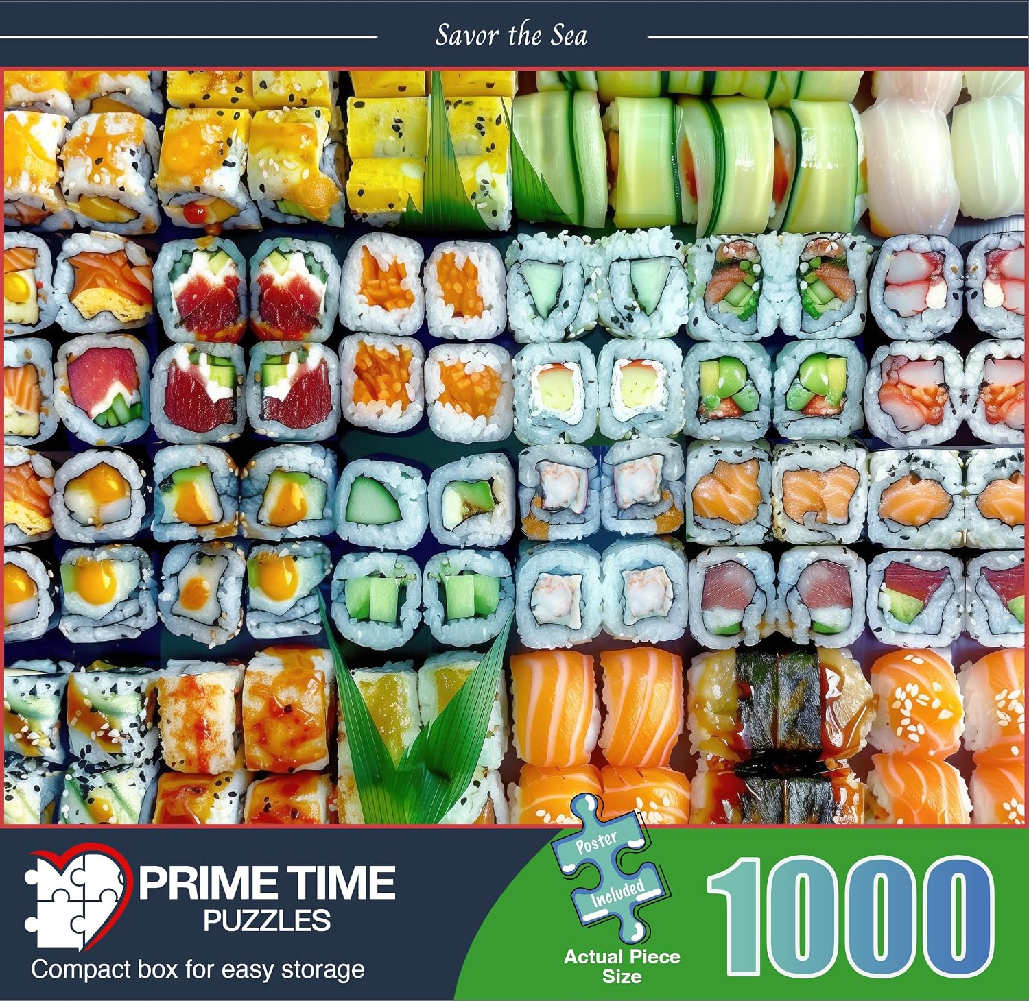Thumbnail 1 de Prime Time Puzzles 6136 Adult Sushi Jigsaw Puzzle with Matte Finish