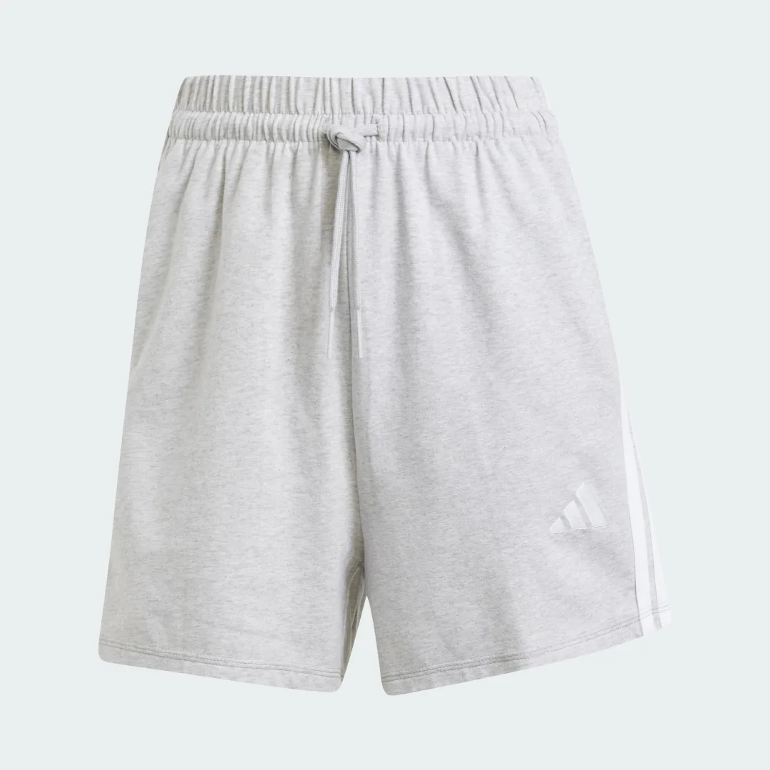 Detalle de Pantalón corto Essentials Cotton 3 bandas de Adidas: análisis práctico y compra