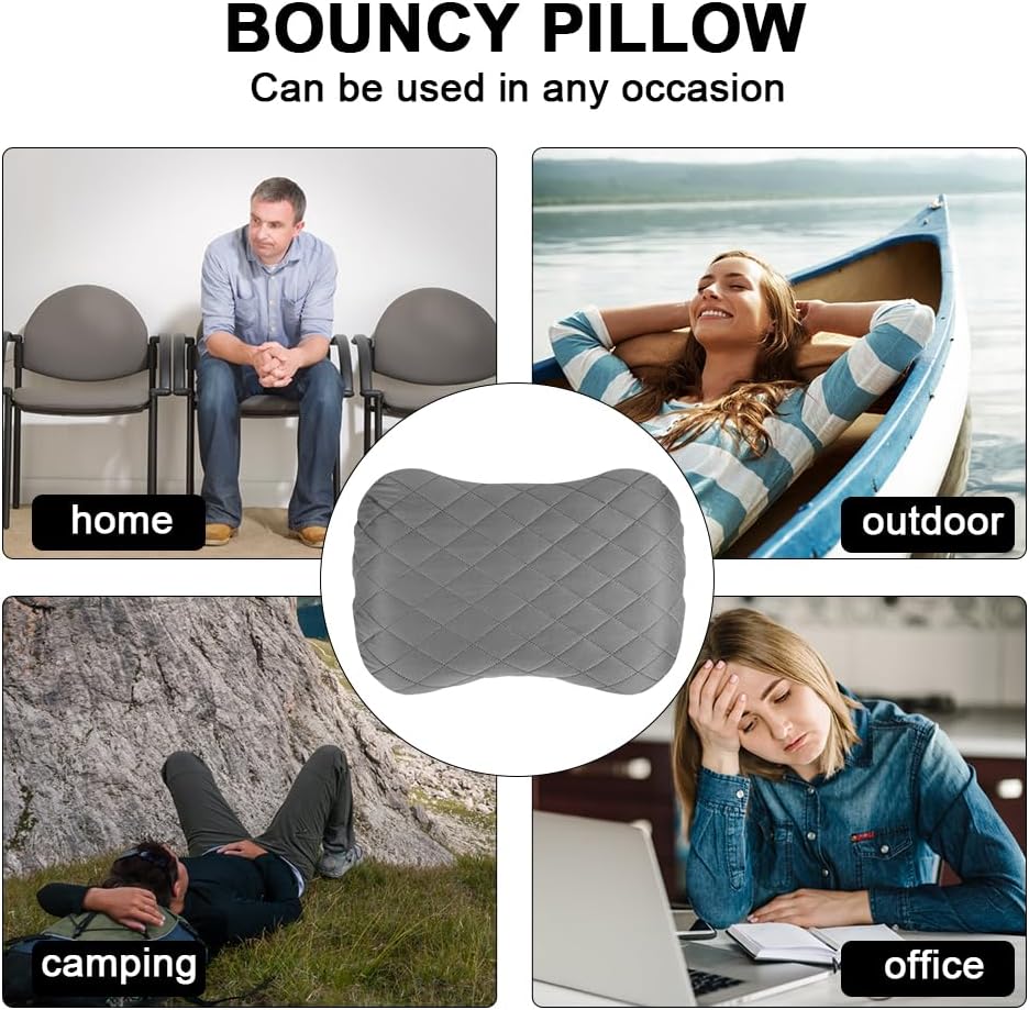 Thumbnail 6 de Flintronic Aufblasbares Kissen für Camping und Reise – Ultralight, Ergonomisch, Abnehmbarer Bezug