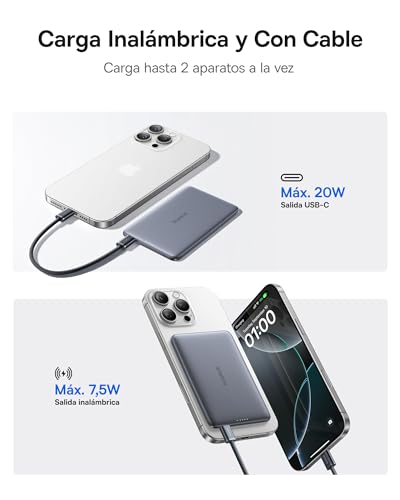 Thumbnail 4 de Baseus Picogo AM41 Power Bank ⚡ 5000mAh, MagSafe, PD 20W, Portátil