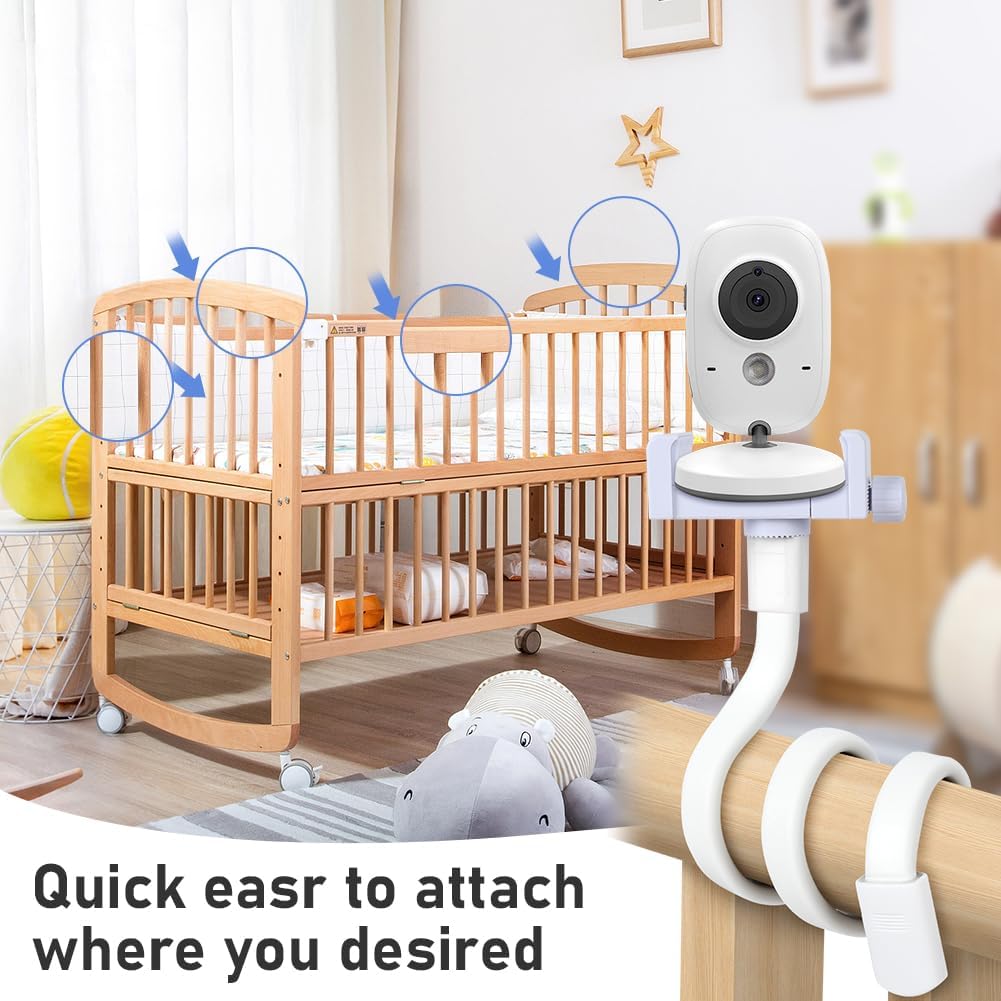 Detalle de OFFCUP supporto flessibile universale per baby monitor e videocamere (filettatura 1/4”)