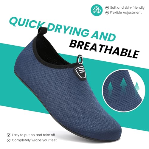 Thumbnail 6 de Sportvibe Water Shoes for Beach, Surf and Water Activities – Blue, UK 10.5 / EU 45