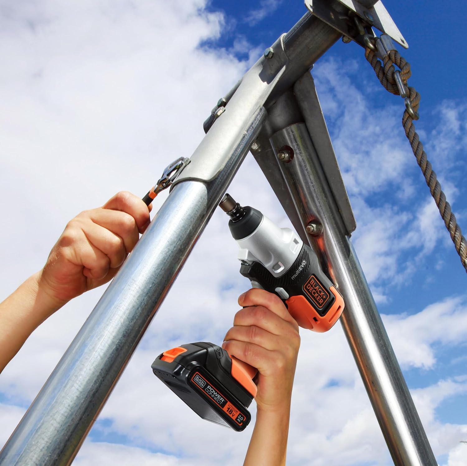 Detalle de BLACK+DECKER EIH183 マルチツールEVO用インパクトドライバーヘッド 140N・m・無段変速