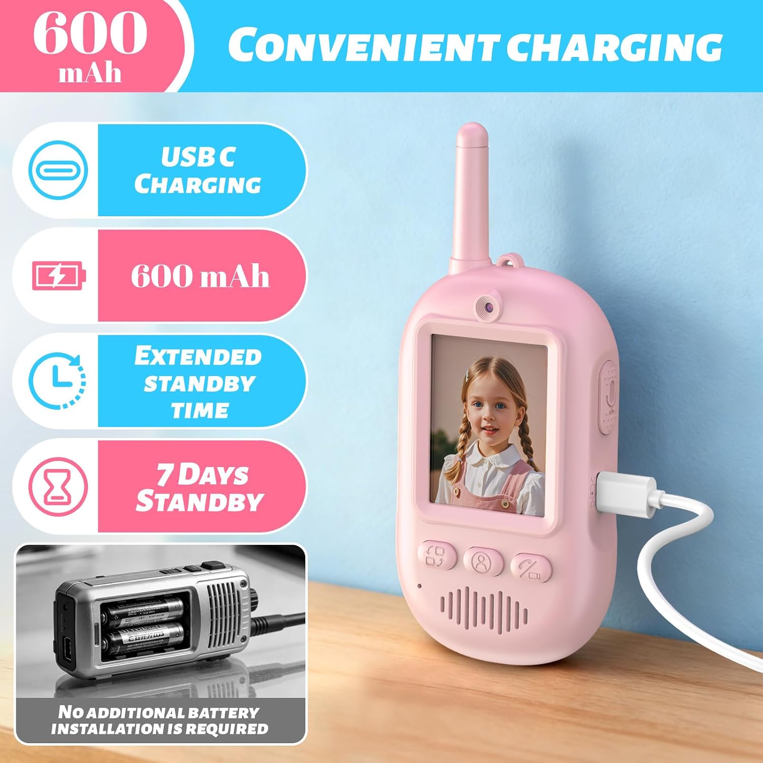 Thumbnail 3 de Kids’ Video Walkie-Talkies