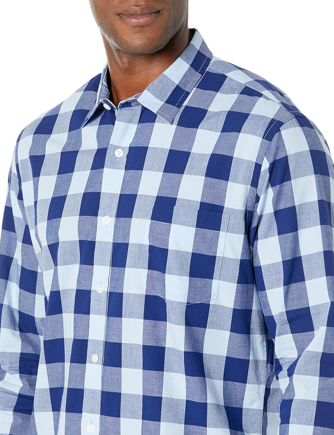 Thumbnail 3 de Amazon Essentials Men's Regular-Fit Long-Sleeve Poplin Shirt