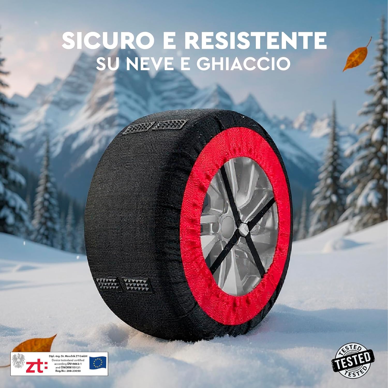 Thumbnail 1 de DriveOnSnow AnchorGrip Taglia XXL 40 km/h