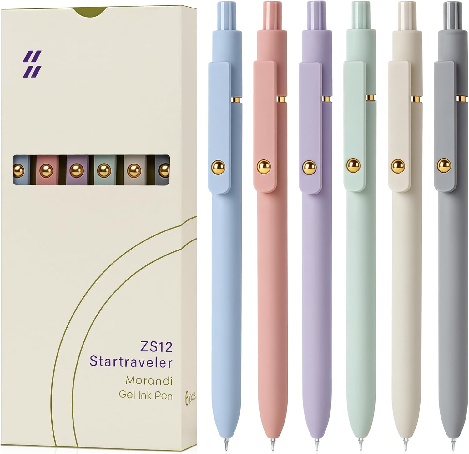 Thumbnail 6 de FIOVER 10er-Pack Gelstifte mit schnell trocknender Tinte und feiner Spitze