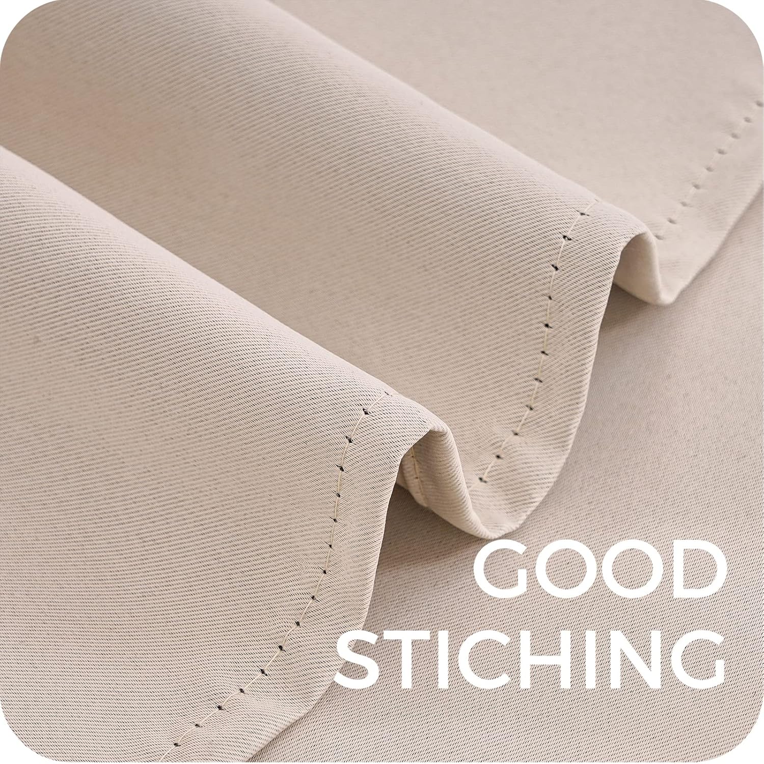 Thumbnail 4 de MRTREES Cortina Opaca Térmica 140x245cm Beige 🌟