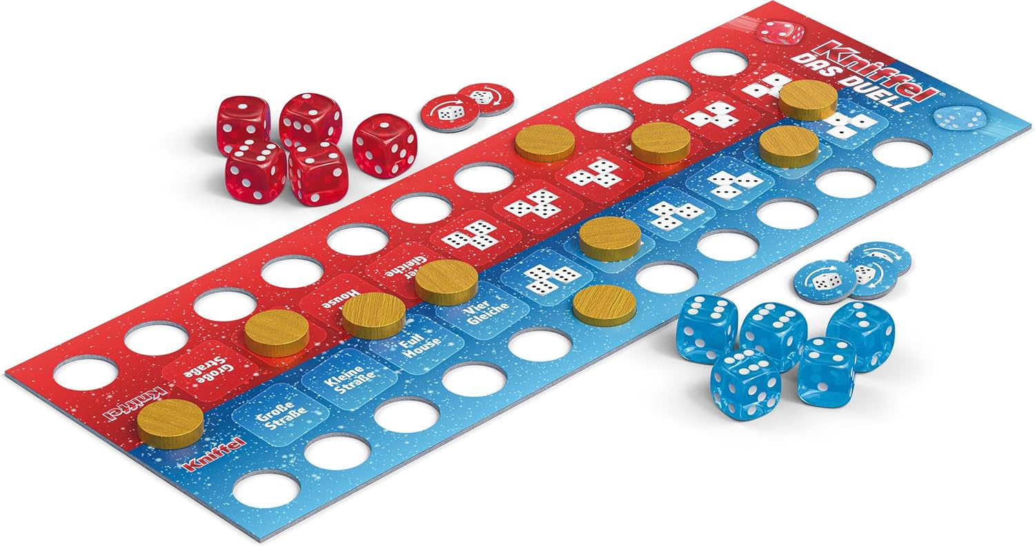 Thumbnail 2 de Schmidt Spiele 49480 Kniffel, Das Duell – Würfelspiel für 2 Personen