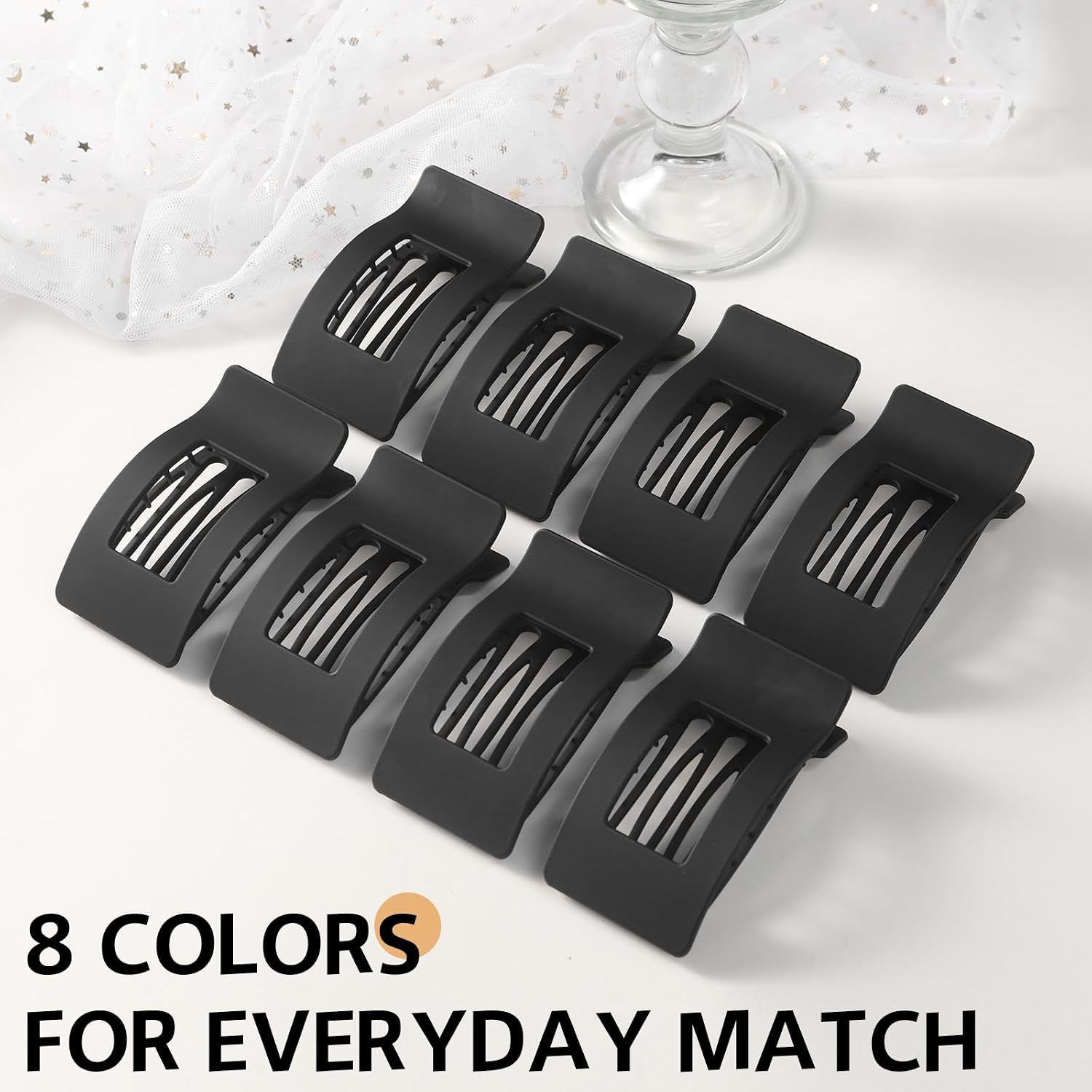Thumbnail 6 de French Flat Hair Clips, 8-Pack