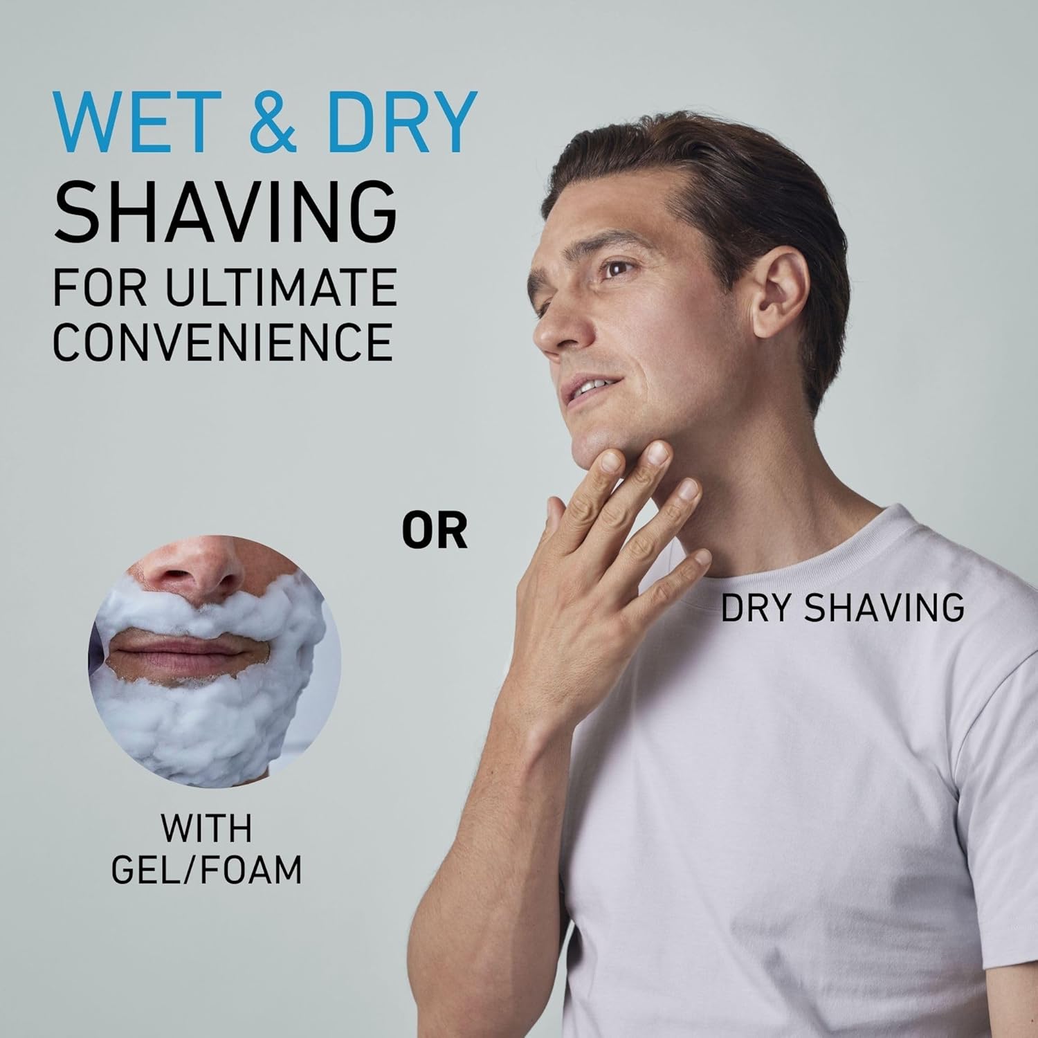 Detalle de Panasonic ES-RF31 electric shaver 4-blade 🪒