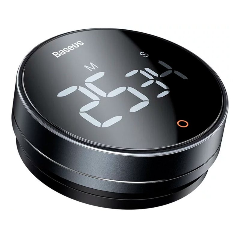 Detalle de Baseus Heyo Pro FMDS000013: Temporizador Digital con Pantalla LED y Base Magnética