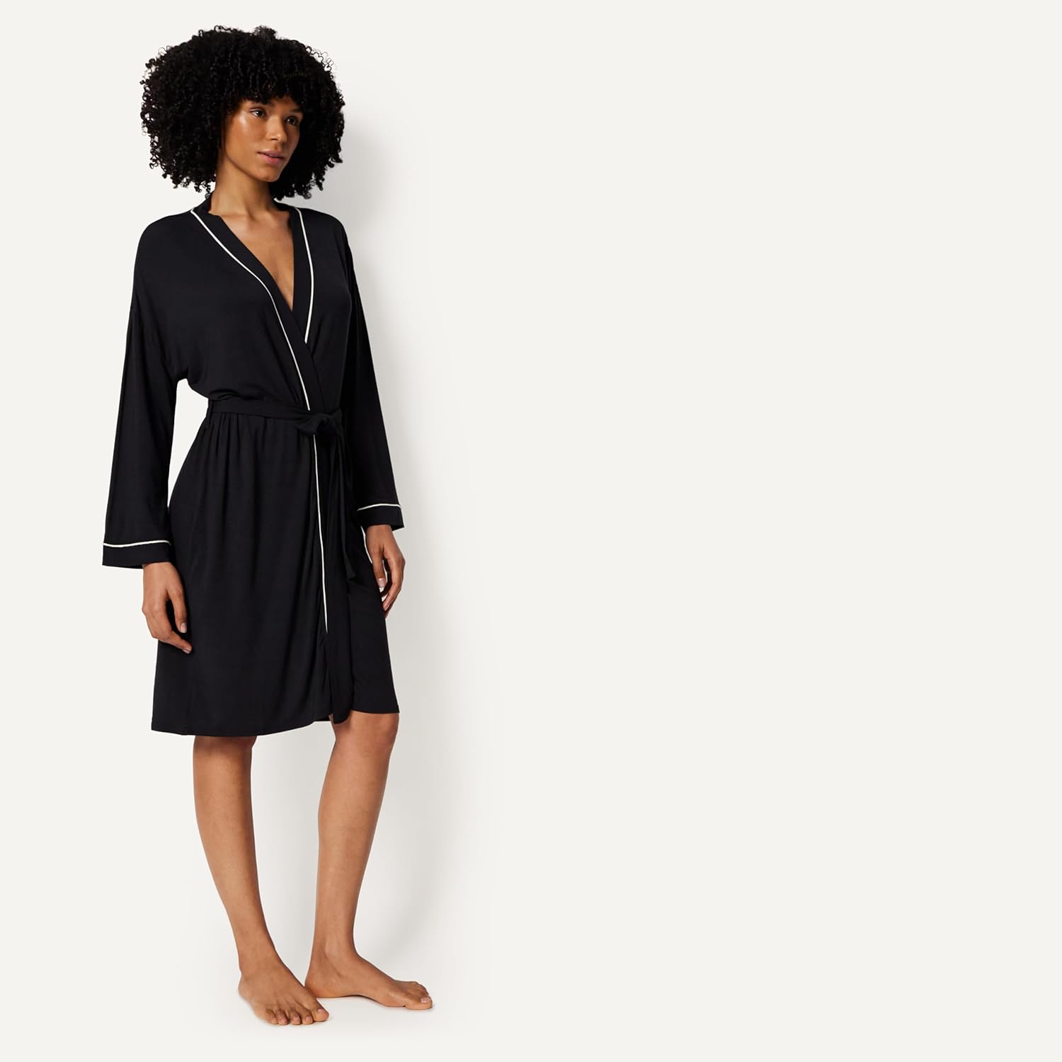 Thumbnail 1 de Amazon Essentials Women's Long Sleeve Robe, Modal-Blend Bathrobe