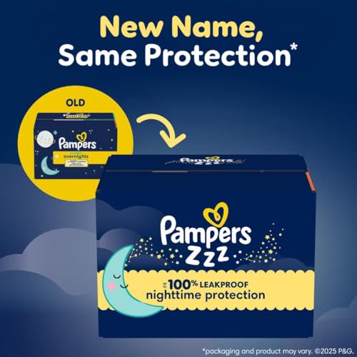 Thumbnail 1 de Pampers ZZZ Overnight Diapers, Size 7 (41+ lbs) – 36 Count