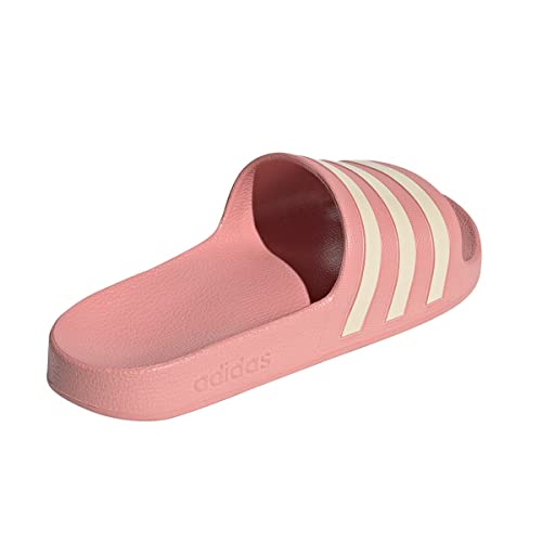 Detalle de Adilette Aqua Slides para mujer de Adidas — Mauve/Wonder White, 42 EU