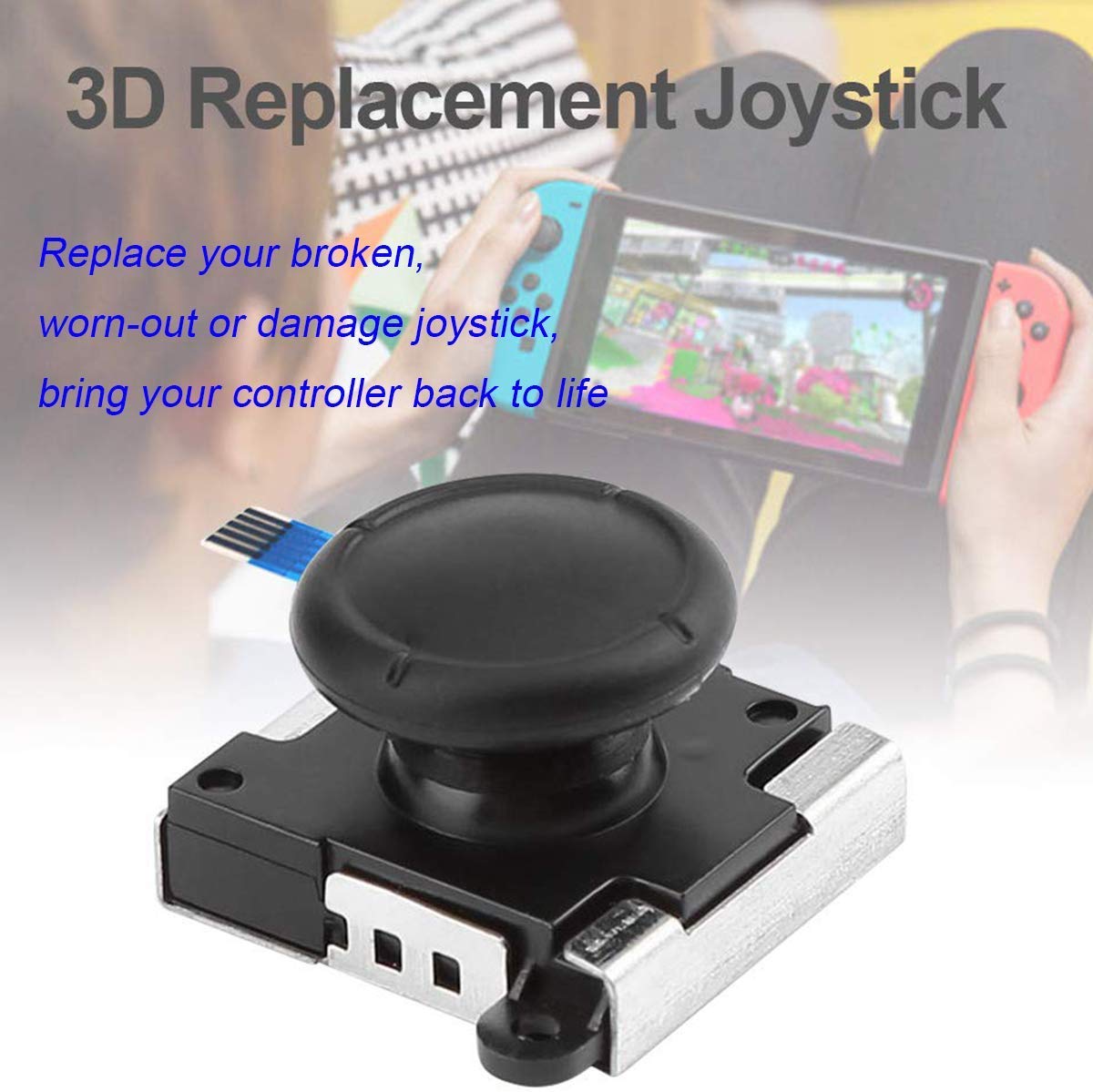 Thumbnail 6 de LONANDY 4 Pack Joycon Joysticks Replacement Kit for Nintendo Switch Family