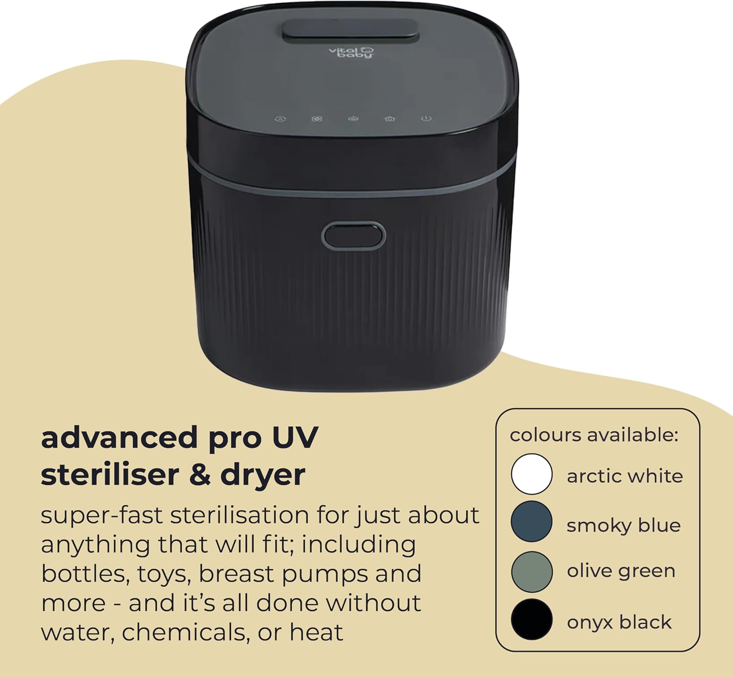 Detalle 2 de Vital Baby UV Steriliser 22 min cycle