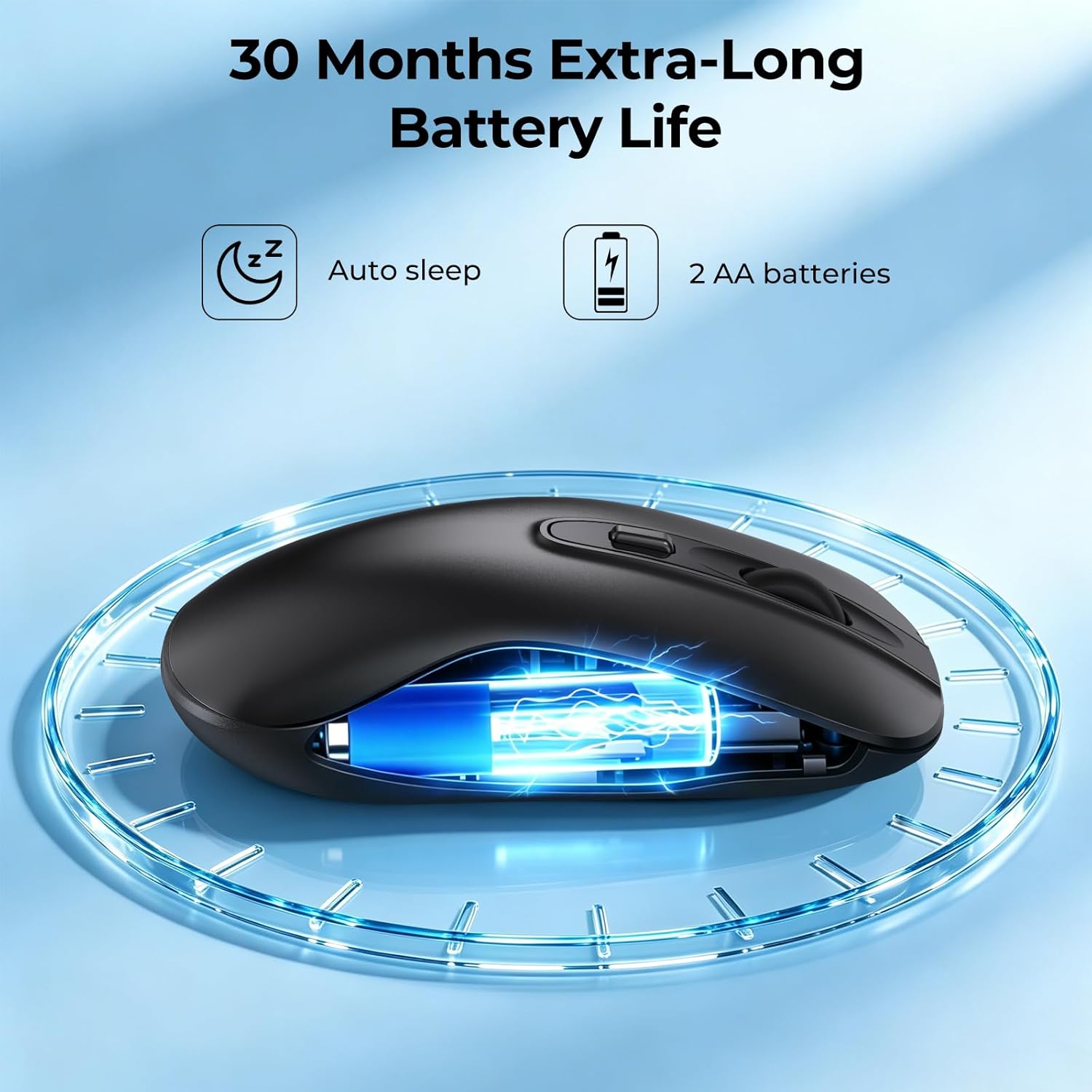 Thumbnail 6 de Wireless Mouse 2.4G Slim Portable 1600 DPI